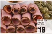 PnP Deli Beef Assorted-Per 100g