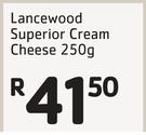 Lancewood Superior Cream Cheese-250g