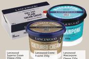 Lancewood Superior Cream Cheese-250g