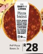 PnP Pizza Bases-For 2