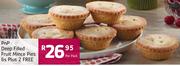 PnP Deep Filled Fruit Mince Pies-6s Per Pack 