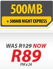 MTN Steppa Tablet-On 500MB Night Express
