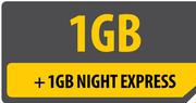 Samsung Tablet 4 10.1-On 1GB Night Express