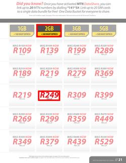 MTN : Y'ello Deals (1 Mar - 31 Mar 2015), page 21