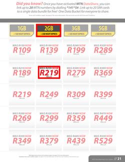 MTN : Y'ello Deals (1 Mar - 31 Mar 2015), page 21