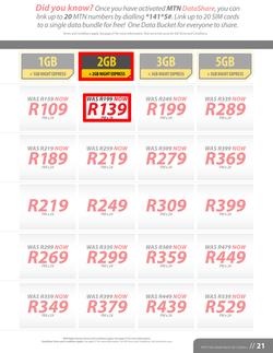 MTN : Y'ello Deals (1 Mar - 31 Mar 2015), page 21