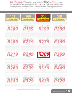 MTN : Y'ello Deals (1 Mar - 31 Mar 2015), page 21