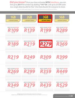 MTN : Y'ello Deals (1 Mar - 31 Mar 2015), page 21