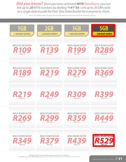 MTN : Y'ello Deals (1 Mar - 31 Mar 2015), page 21