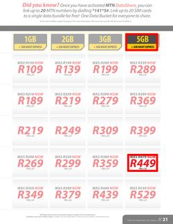MTN : Y'ello Deals (1 Mar - 31 Mar 2015), page 21