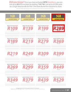 MTN : Y'ello Deals (1 Mar - 31 Mar 2015), page 21