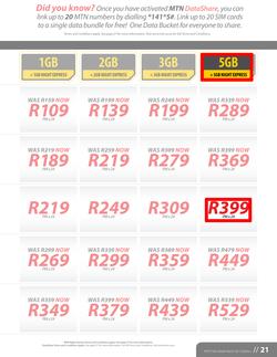 MTN : Y'ello Deals (1 Mar - 31 Mar 2015), page 21