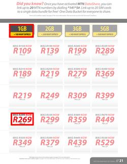 MTN : Y'ello Deals (1 Mar - 31 Mar 2015), page 21