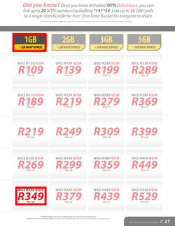 MTN : Y'ello Deals (1 Mar - 31 Mar 2015), page 21