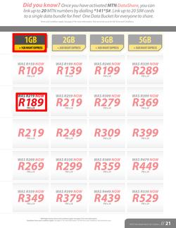 MTN : Y'ello Deals (1 Mar - 31 Mar 2015), page 21