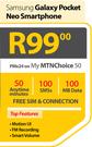 Samsung Galaxy Pocket Neo Smartphone-On My MTNChoice 50
