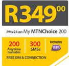 Blackberry 9720 Smartphone-On My MTNChoice 200