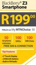 Blackberry Z3 Smartphone-On My MTNChoice 50