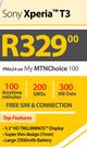 Sony Xperia T3-On My MTNChoice 100