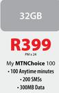 Apple iPhone 5c 32GB-On My MTNChoice 100