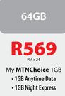 Apple iPad Air 2 With WiFi And 3G 64GB-On My MTNChoice 1GB