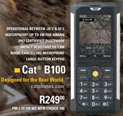 Cat B100-On My MTNChoice 100