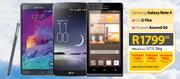 Samsung Galaxy Note 4 Or LG G Flex Or Huawei Ascend G6-On MTN Sky