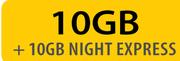 Fastlink E392 Or L100V-On 10GB Night Express