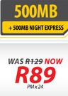 MTN Steppa Tablet-On 500MB Night Express