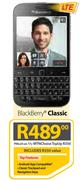 BlackBerry Classic-On My MTNChoice TopUp R350