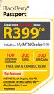 BlackBerry Passport-On My MTNChoice 100