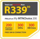 LG Leon-On My MTNChoice 200