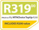 Samsung Galaxy A3-On My MTNChoice TopUp R200