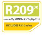 Lumia 1320-On My MTNChoice TopUp R110