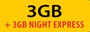 ShareLink B593S-On 3GB Night Express