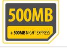 Samsung Tab A With S Pen-On 500MB Night Express
