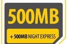 Lenovo Yoga Tablet 2-On 500MB Night Express