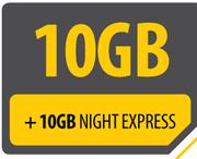 Samsung Tab A With S Pen-On 10GB Night Express