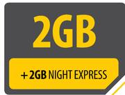 Samsung Tab A With S Pen-On 2GB Night Express