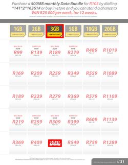 MTN : Y'ello Deals (1 Aug - 31 Aug 2015), page 21
