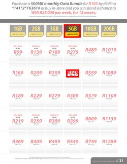 MTN : Y'ello Deals (1 Aug - 31 Aug 2015), page 21