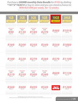 MTN : Y'ello Deals (1 Aug - 31 Aug 2015), page 21