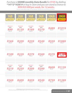 MTN : Y'ello Deals (1 Aug - 31 Aug 2015), page 21