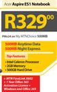 Acer Aspire ES1 Notebook+MTN Fastlink X602-On My MTNChoice 500MB