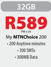 Apple iPhone 5S 32GB-On My MTNChoice 200