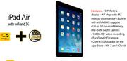 Apple iPad Air With WiFi And 3G 16GB-On My MTNChoice 1GB