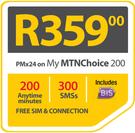 BlackBerry 9720 Smartphone-On My MTNChoice 200