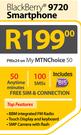 BlackBerry 9720 Smartphone-On My MTNChoice 50