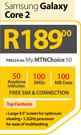 Samsung Galaxy Core 2-On My MTNChoice 50