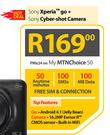 Sony Xperia Go + Sony Cyber-Shot Camera-On My MTNChoice 50
